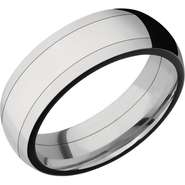 Titanium + Polish Finish