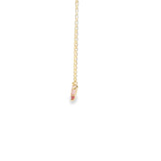 Ruby and Pink Sapphire Scatter Bar Pendant