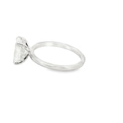2 Carat Elongated Cushion Engagement Ring