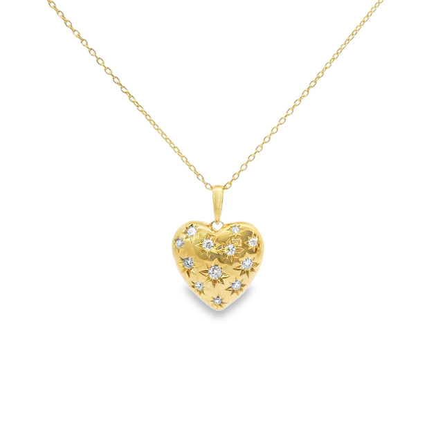 Puff Heart Pendant