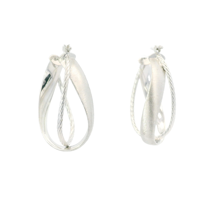 Sterling Silver and Alt. Metal Earring