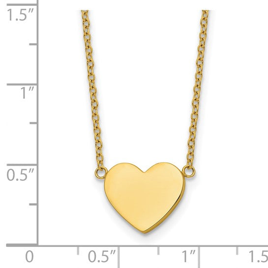 Yellow Plated Centered on Chain
