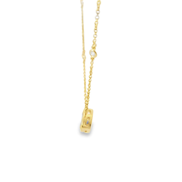 Tanzanite Bezel Pendant