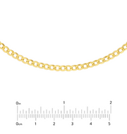 14 Karat Yellow Gold Curb Chain