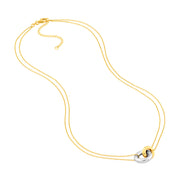 Interlocked Circles Necklace