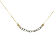 Diamond Smile Bar Pendant