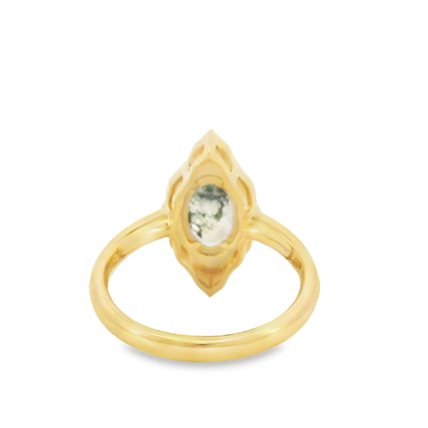 Moss Agate Ring