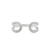 Diamond Buckle Ring
