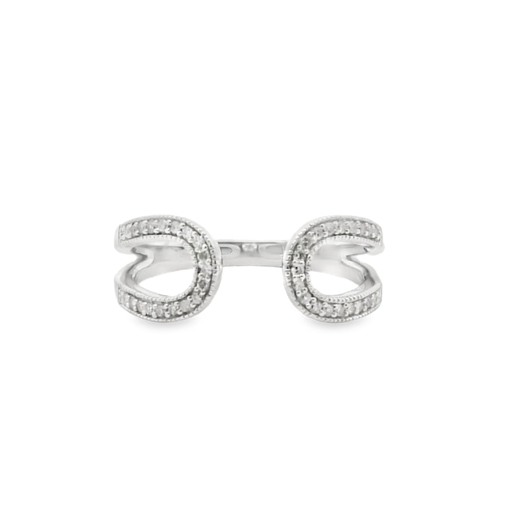 Diamond Buckle Ring