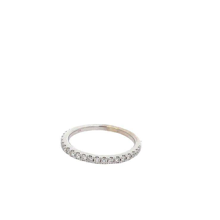 White Gold Diamond Band
