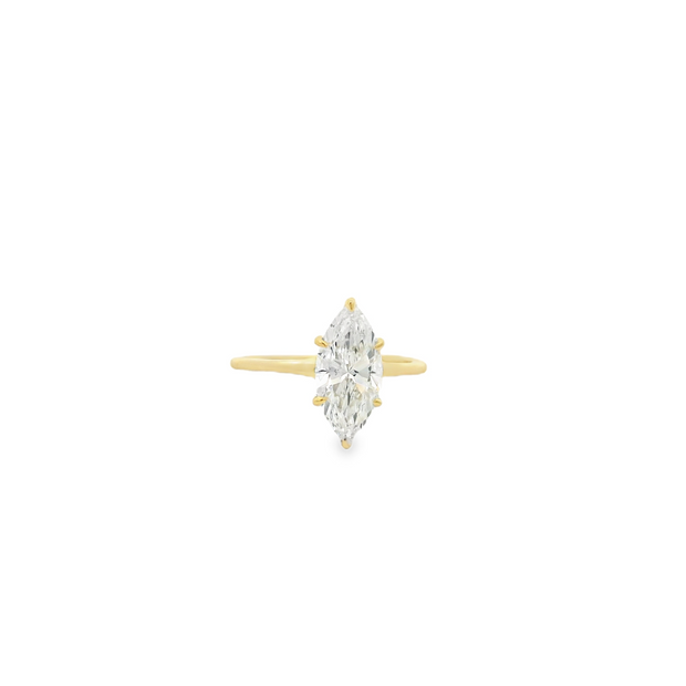 1.88 ct Marquise  Lab Grown Engagement Ring