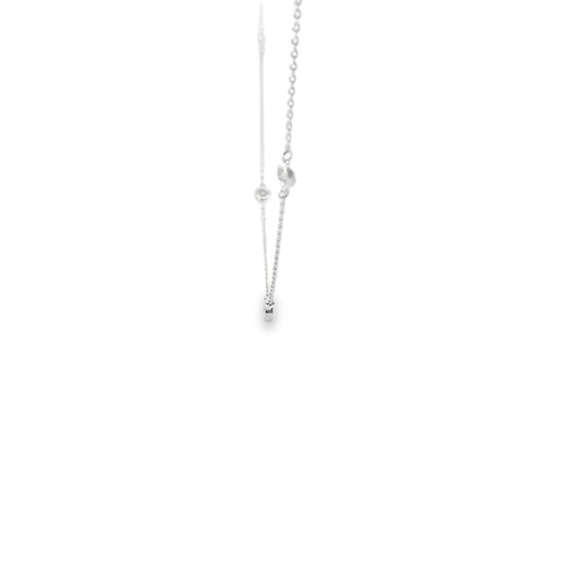 Diamond Bezel Station Necklace
