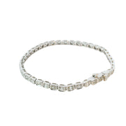 Diamond Bezel Set Tennis Bracelet