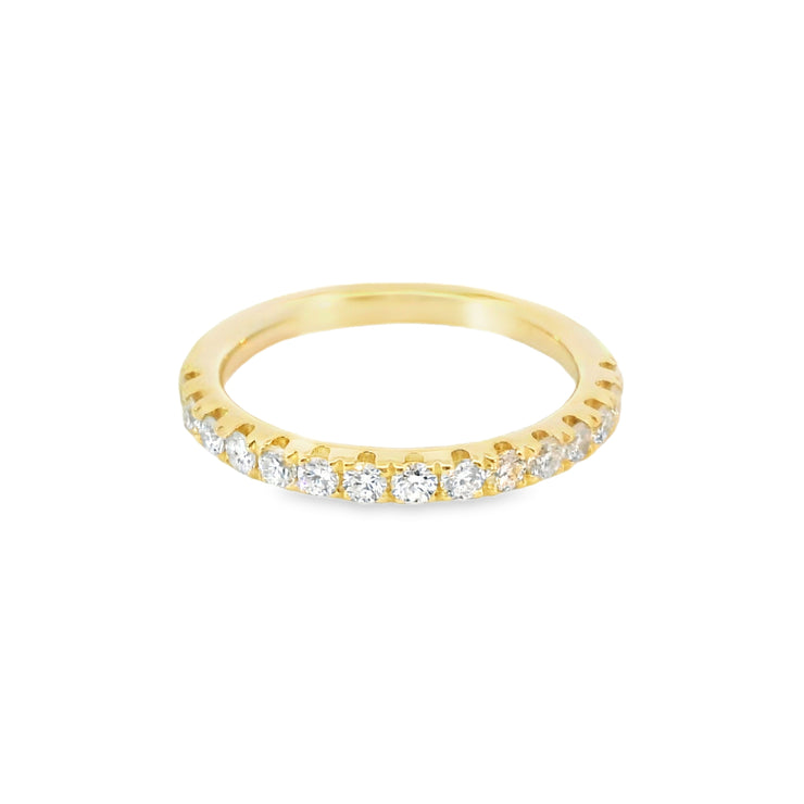 Yellow Gold Diamond Band