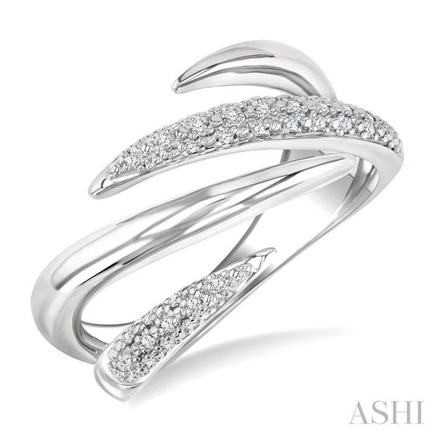 Sterling Silver Bypass Ring