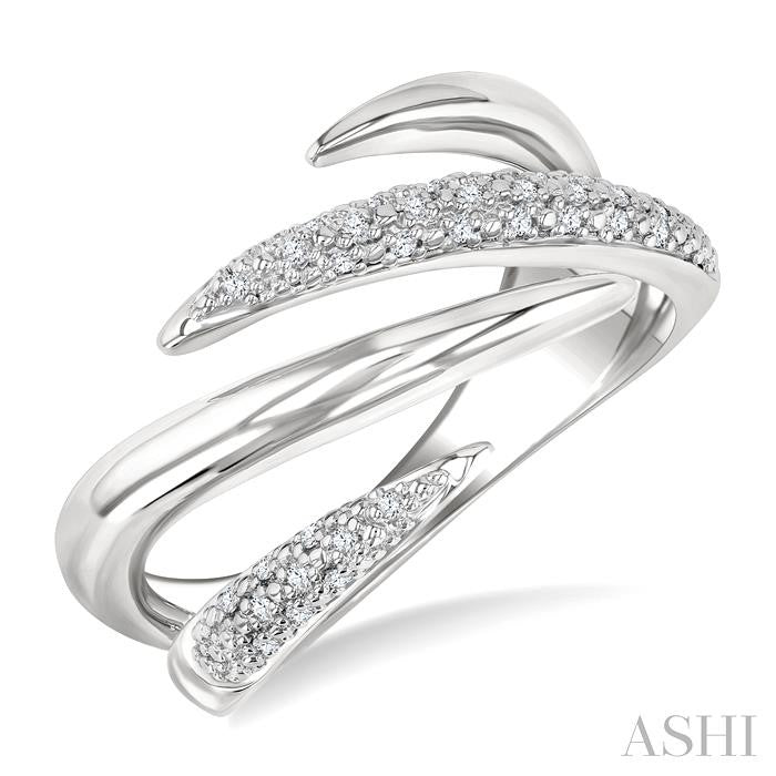 Sterling Silver Bypass Ring