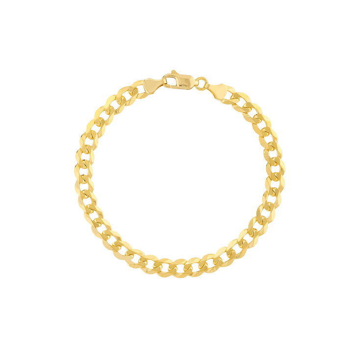 7mm Open Cuban Bracelet