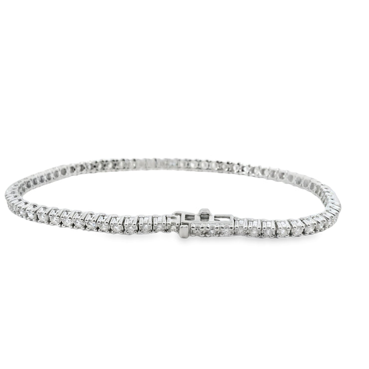 Lab Grown Diamond Tennis Bracelet