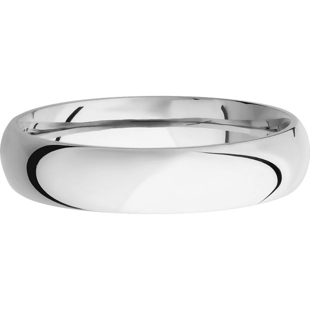 14K White Gold + Polish Finish