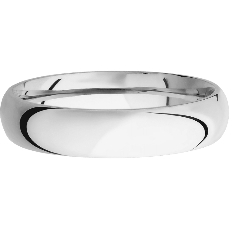 14K White Gold + Polish Finish