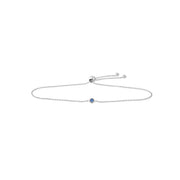 Sapphire Bezel Bracelet