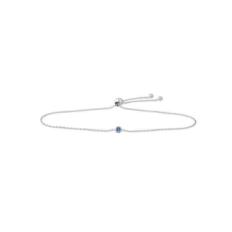 Sapphire Bezel Bracelet