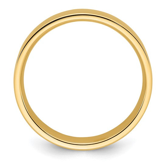 6mm Yellow Gold Band