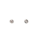 Diamond Solitaire Earrings