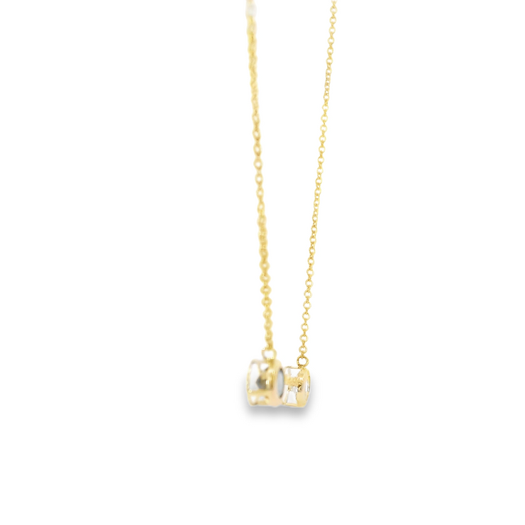 Lab Grown Alexandrite Diamond Necklace