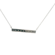 Diamond Bar Pendant
