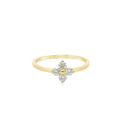 Diamond Clover Ring
