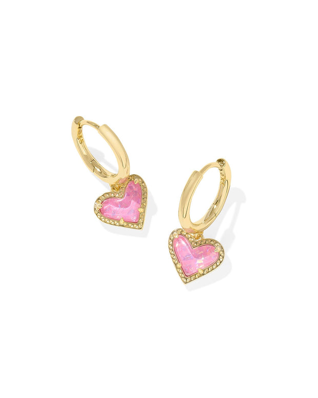 Kendra Scott Ari Heart Huggie Earrings