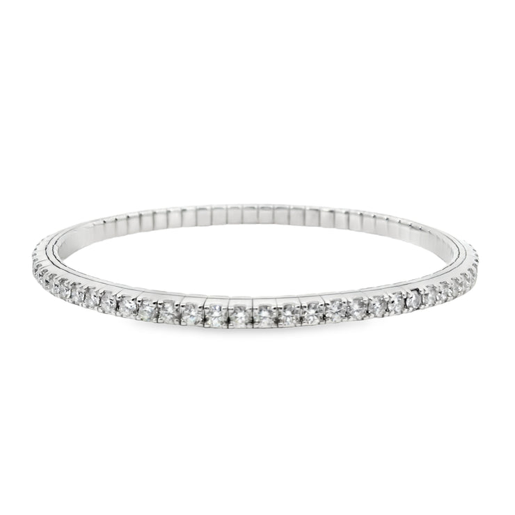 Flexible Bangle Diamond Bracelet