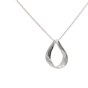 Silver Freeform Pendant