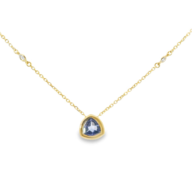 Tanzanite Bezel Pendant