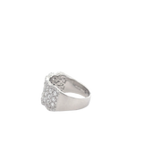 14 Karat White Gold Diamond Ring