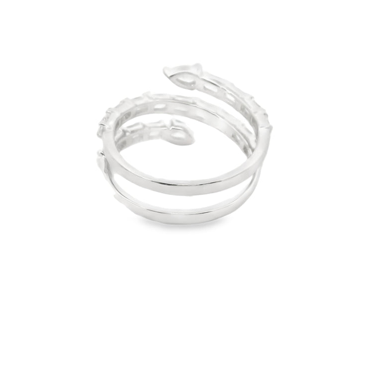 Three Row Wrap Ring