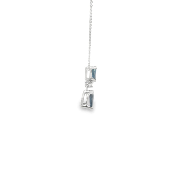 Sapphire Drop Necklace