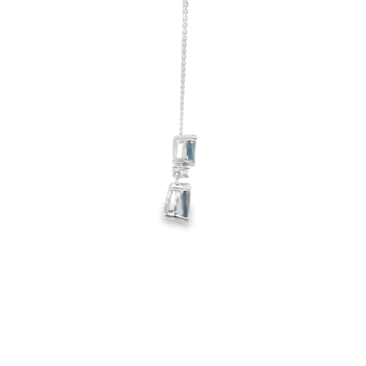 Sapphire Drop Necklace