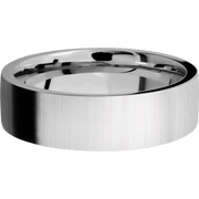 14K White Gold + Crosssatin Finish