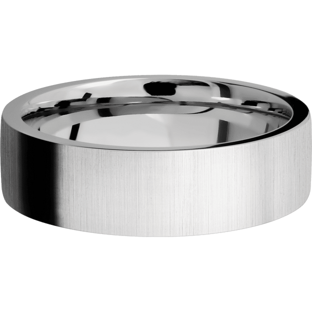 14K White Gold + Crosssatin Finish