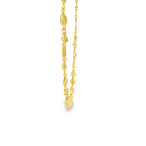 Vermeil Nugget Choker Necklace