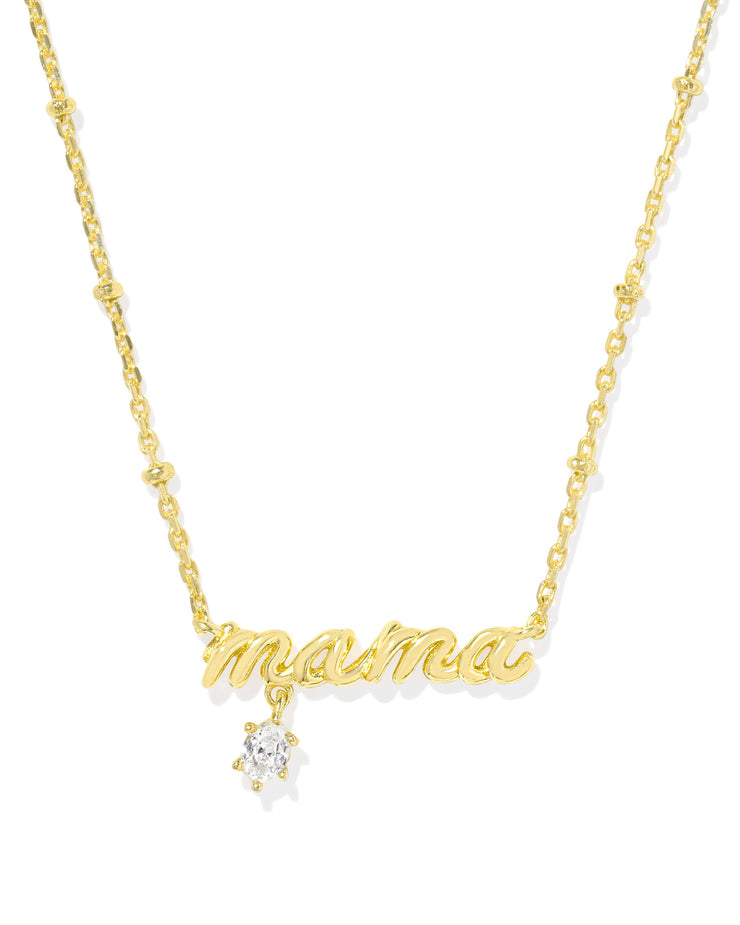 Kendra Scott Gold Mama Necklace