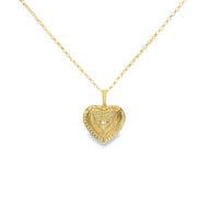 Heart Medallion Pendant