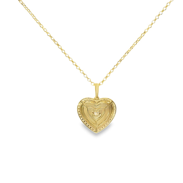 Heart Medallion Pendant