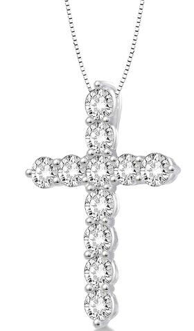 Diamond Cross Necklace