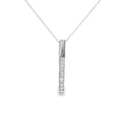 Diamond Bar Pendant