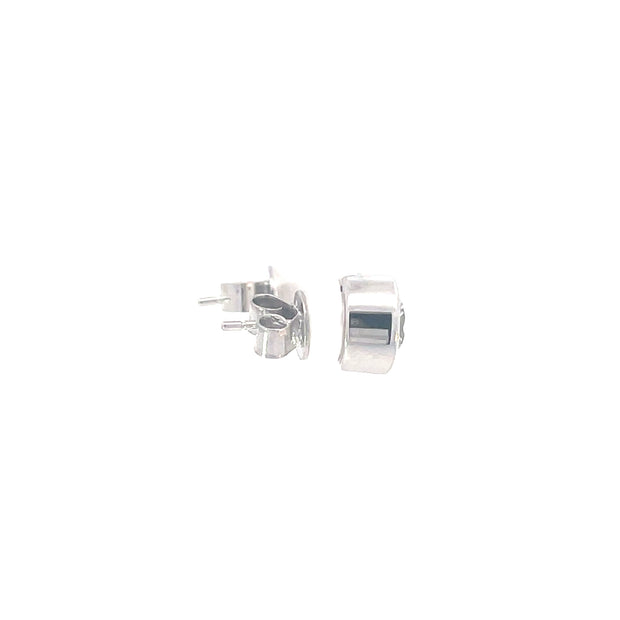 2Ct Lab Grown Bezel Set Diamond Studs