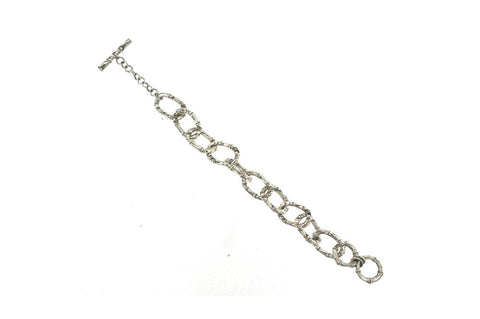 Sterling Open Link Bracelet