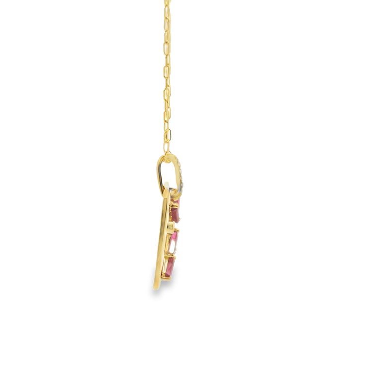 Geometric Scatter Pendant